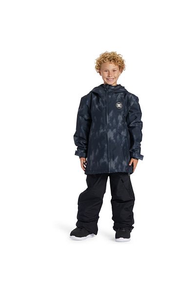 DC Anthracite Boy's Plain Waterproof Ski Jacket Adbtj03022
