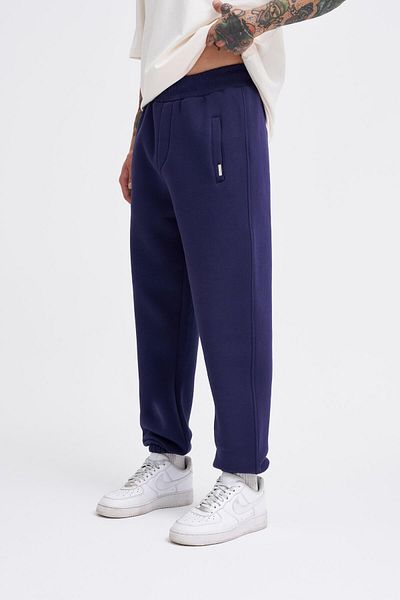 Machinist Ανδρικό φούτερ Basic Jogger Relaxed Navy Blue