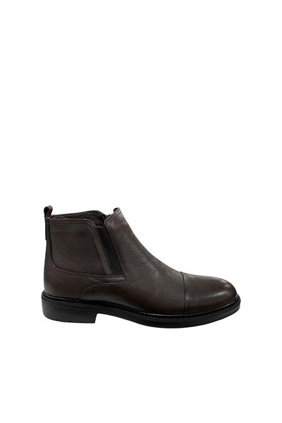 Burç Burç 7086 Ανδρικές μπότες casual από γνήσιο δέρμα (χειμώνας 24)