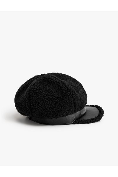 Koton Plush Cap Hat