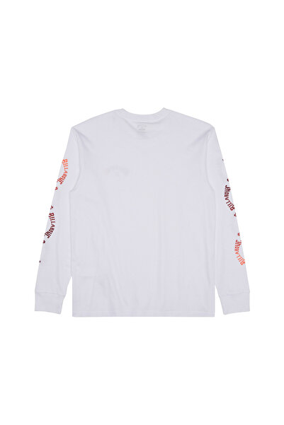 BİLLABONG Snaking Arches Ls Ανδρικό Λευκό T-Shirt ΑΝΔΡΙΚΟ T-SHIRT ABYZT02291