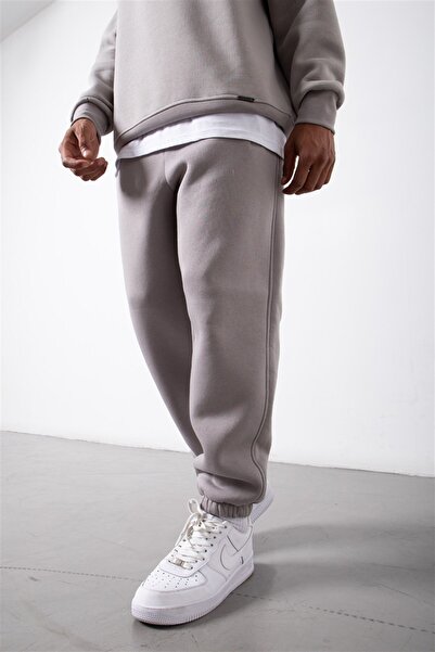 Machinist Regular Cuffs and Elastic Waist Tracksuit Ice Gray
