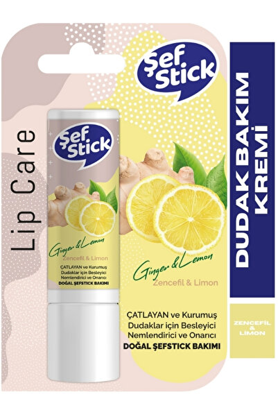 Zencefil&Limon Dudak Koruyucu