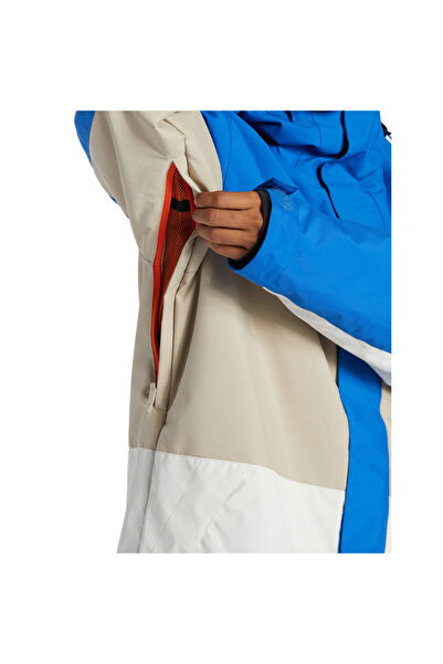 DC Men's Snowboard Jacket Defy Nautical Blue Men's Snowboard Jacket Adytj03063