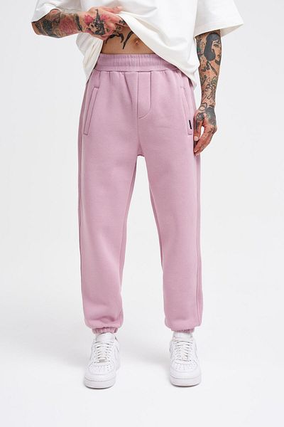 Machinist Ανδρικό Jogger κανονικό ροζ φούτερ