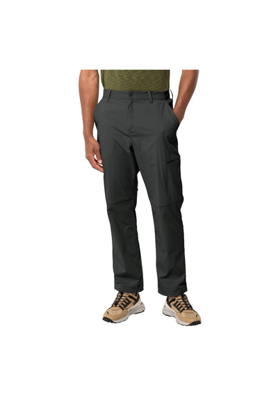 Jack Wolfskin Men's Outdoor Pants Wanderthirst Black Men's Outdoor Pants
