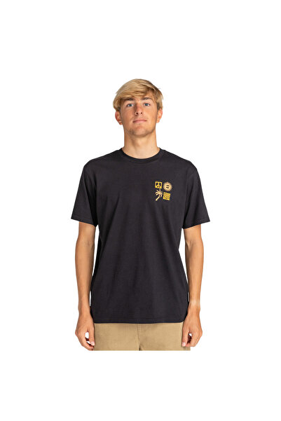 BİLLABONG Side Shot Tees Men's Black T-Shirt Men's T-Shirt Ebyzt00171