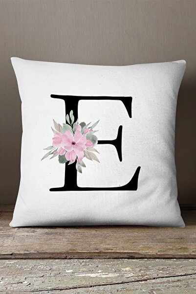 INSENSE HOME Somot Babyface dvostrano ružičasto cvetno slovo Navlaka za jastu...