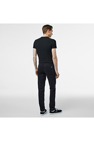 Lacoste Erkek Regular Fit Siyah Jean Pantolon