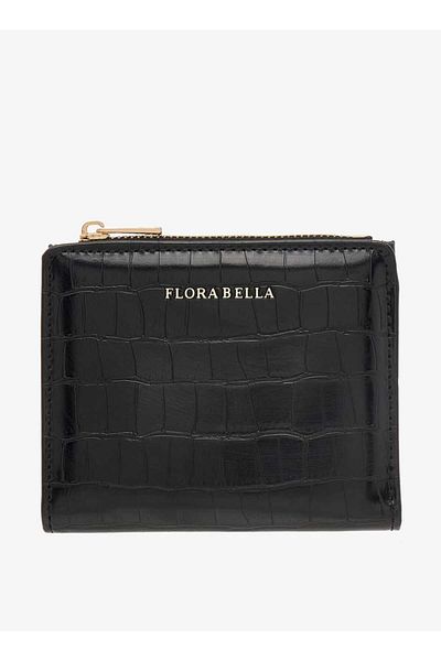 Flora Bella by Shoexpress Flora Bella Textured Cardholder with Zip Closure