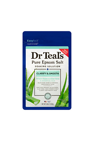 Dr Teals ملح استحمام إبسوم من دكتور تيلز بخلاصة نبات البندق الساحر والصبار 1....