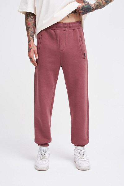 Machinist Ανδρικό Jogger Regular Plum Φούτερ
