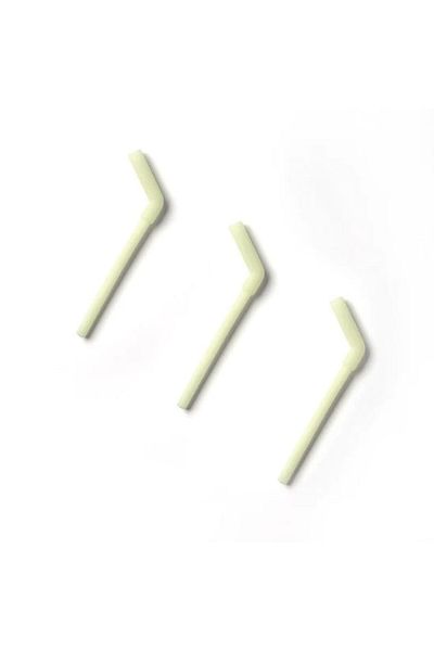 Miniware Set de 3 paie reutilizabile Miniware, 100% din silicon alimentar, Key Lime