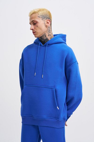 Machinist Ανδρικό φούτερ Saks με κουκούλα Basic Oversize