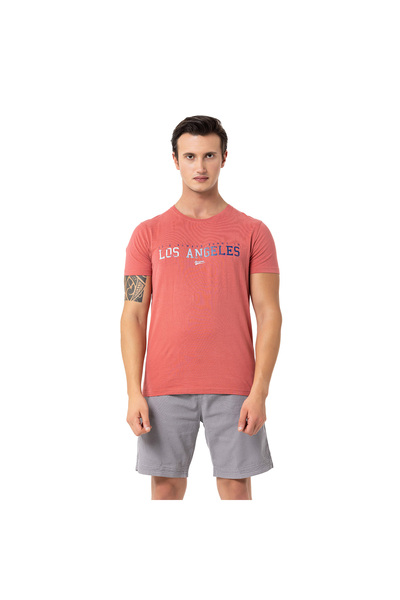 ROUTEFIELD Term Men's Brown T-Shirt Men's T-Shirt Rfterm24