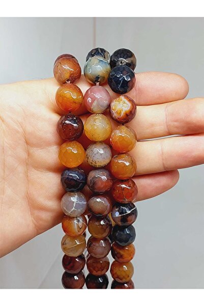 Yasamtohumu 14 мм агат, фасетований набір - (54384)