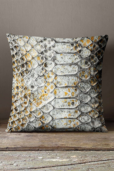 INSENSE HOME Somot Babyface žuto-siva zmija Koža u Sa deznom Digitalna štampa...