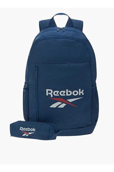 Reebok Ayarlanabilir Omuz Askılı ve Kalemlikli Logo Baskılı Sırt Çantası