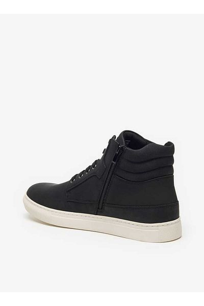 Lee Cooper Men's Solid Boots with Zip Closure