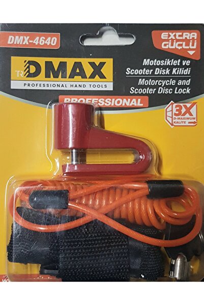 DMAX Motorcycle and Scooter Disc Lock