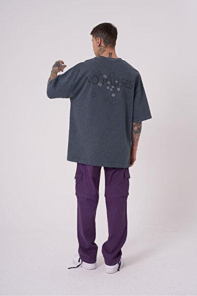 Machinist Чоловіча футболка Oversize Ghost Cloudy з принтом No Pouses
