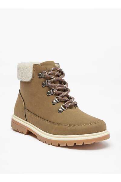 Duchini Mister Duchini Solid High Ankle Boots with Zip Closure