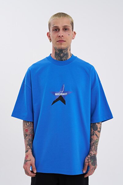 Machinist Ανδρικό μπλουζάκι με στάμπα Dragon Machinist Oversize