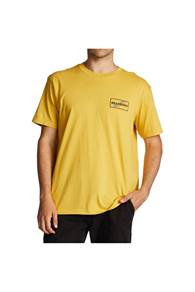 BİLLABONG Ανδρικό κίτρινο μπλουζάκι Walled Ss ΑΝΔΡΙΚΟ T-SHIRT ABYZT01700