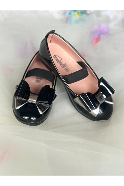 Gala Dívčí lakované baleríny - top s mašlí