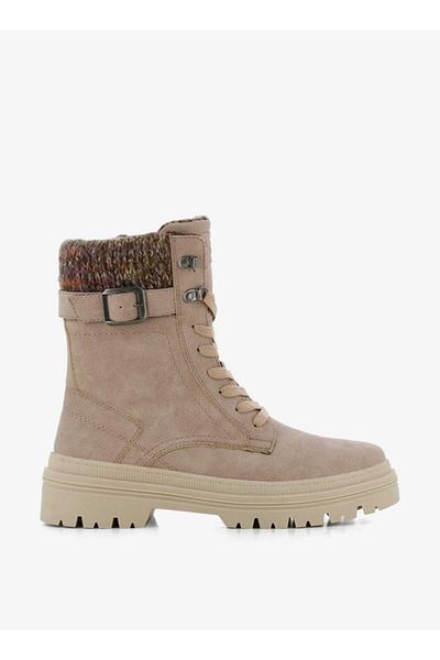 SJ Women's Textured High Shaft Boots with Zip Closure
