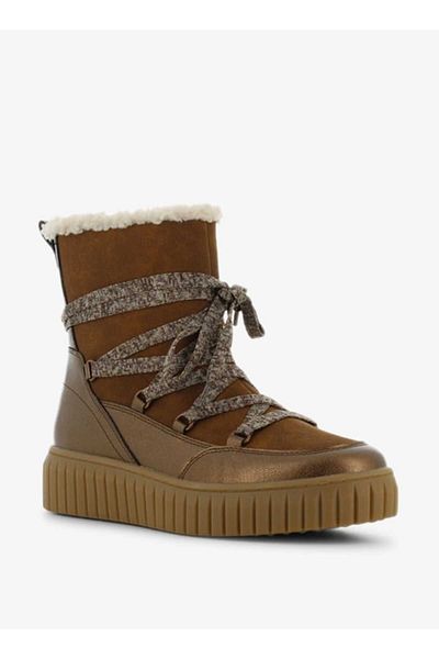 SJ Women's Panelled High Shaft Boots with Zip Closure