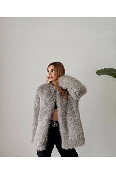 Myra Gray Midi Premium Fur Series