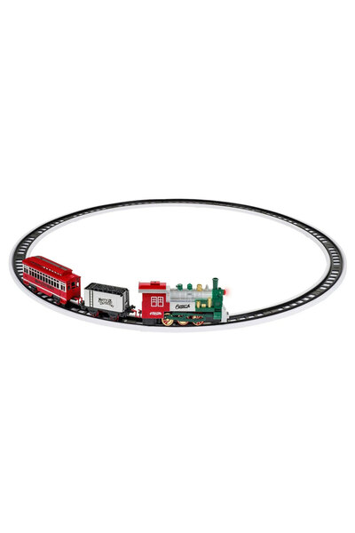 hediyecik Oyuncak Sesli ve Işıklı Noel Tren Seti 330 Cm 23 Parça