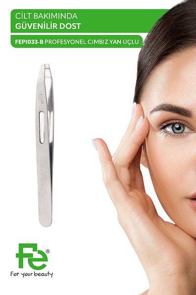 Fe Tweezers Professional / Side Tip