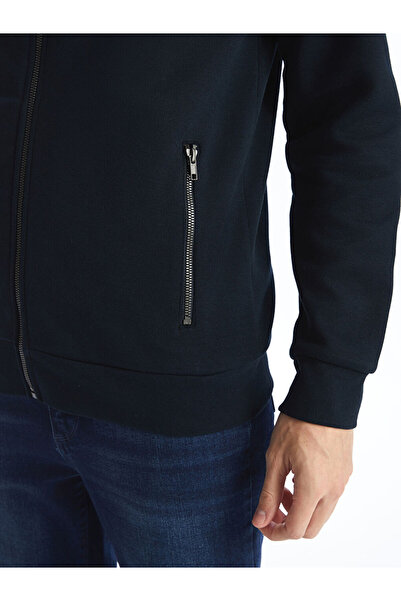 LC Waikiki LCWAIKIKI - Чоловічий світло-синій світшот з довгими рукавами та високим коміром