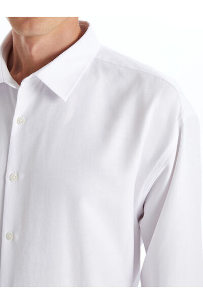 LC Waikiki Ανδρικό μακρυμάνικο πουκάμισο με άνετη εφαρμογή