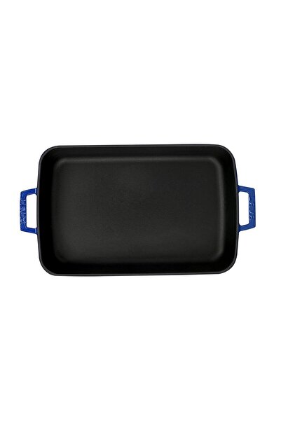 Lava Döküm Dikdörtgen Rosto Ve Fırın Tepsisi Döküm Demir Yekpare Çift Kulplu ...