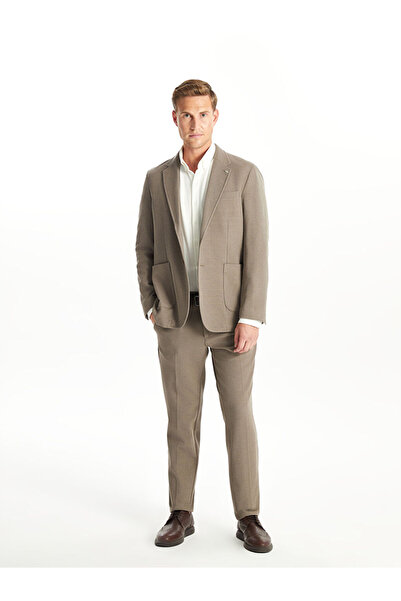 LC Waikiki Бежевий стандартний фасон чоловічий блейзер