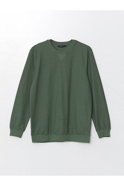 LC Waikiki Crew Neck Long Sleeve Men's Sweatshirt