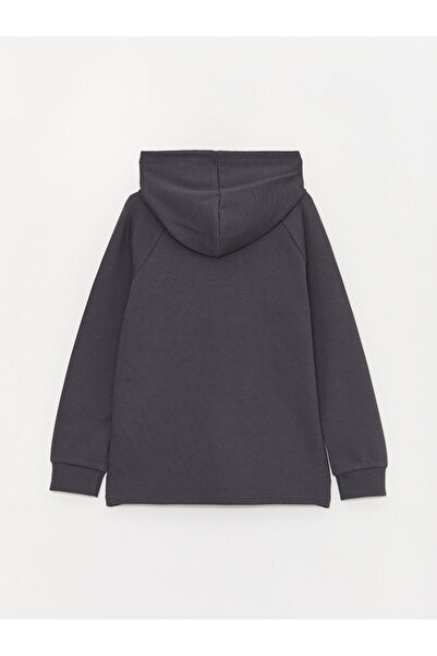 LC Waikiki Chlapecká mikina s dlouhým rukávem a zipem s kapucí