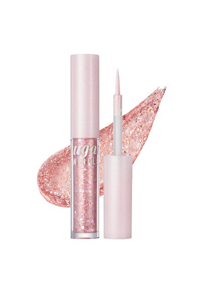 PERIPERA Liquid Glitter Peripera Sugar Twinkle Liquid Glitter in Gel Form Lasting for Daytime (02 Sodapop Flakes)