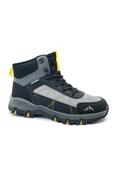 KCMN Alfa-25 Unisex Orthopedic Softshell Boots - Αντιολισθητική σόλα, ΚΙΤΡΙΝΟ