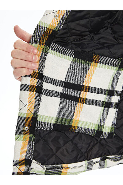 LC Waikiki Ανδρικό παλτό Slim Fit Shirt Collar