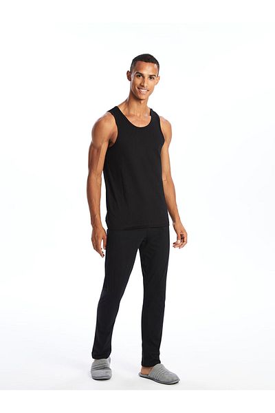 LC Waikiki New Season U Neck Combed Cotton Men's Undershirt 2-Piece - W48787Z8