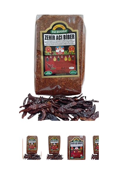 EGE BAHARAT Psikopat Zehir Acı Tohumlu Biber 1 Kg