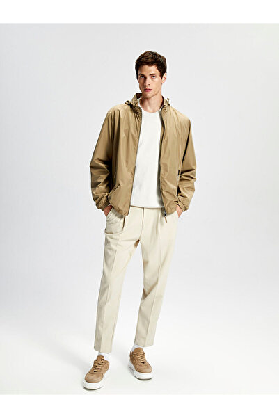 LC Waikiki Ανδρικό παλτό με κουκούλα Standard Fit