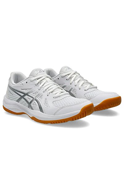 Asics Upcourt 6 Women's Volleyball Shoes 1072A107-100 White