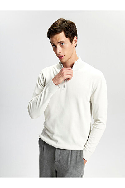 LC Waikiki Ανδρικό Πλεκτό Πουλόβερ - Σταντ γιακάς, Μακρυμάνικο