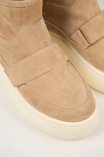 Manijero Ember Kadın Hakiki Deri Çırtlı İçi Kürklü Kum Bot