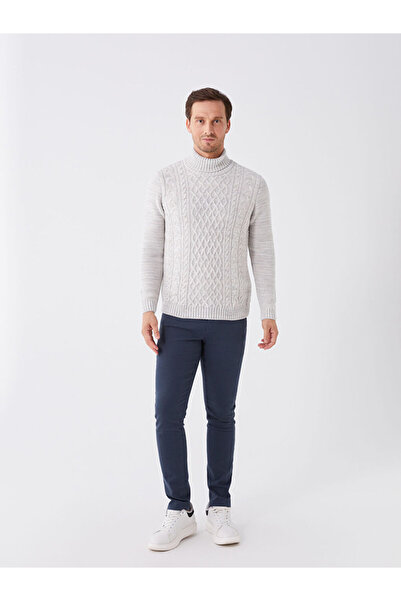 LC Waikiki Balıkçı Yaka Uzun Kollu Erkek Triko Kazak